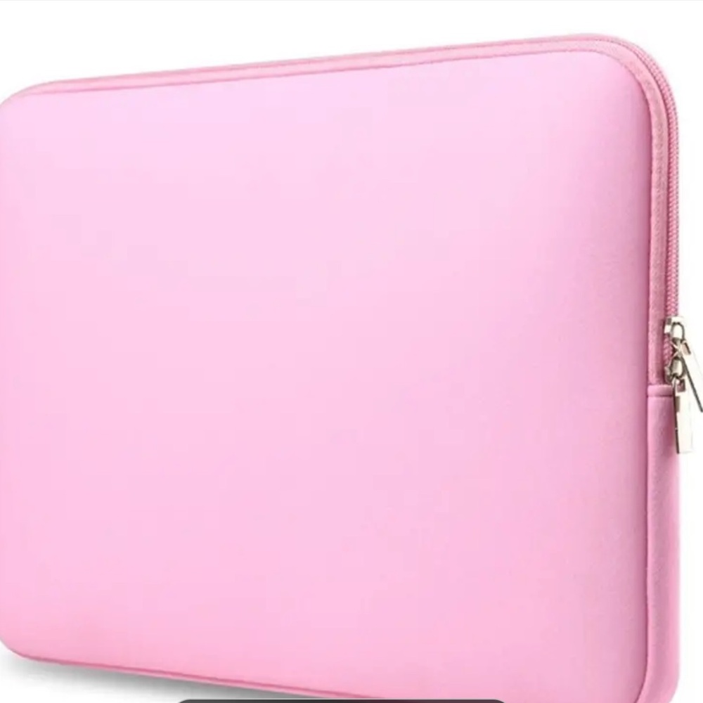 NWT 🩷Laptop Liner Bag Simple Business Double Zipper Computer Bag (max 15 Inch)